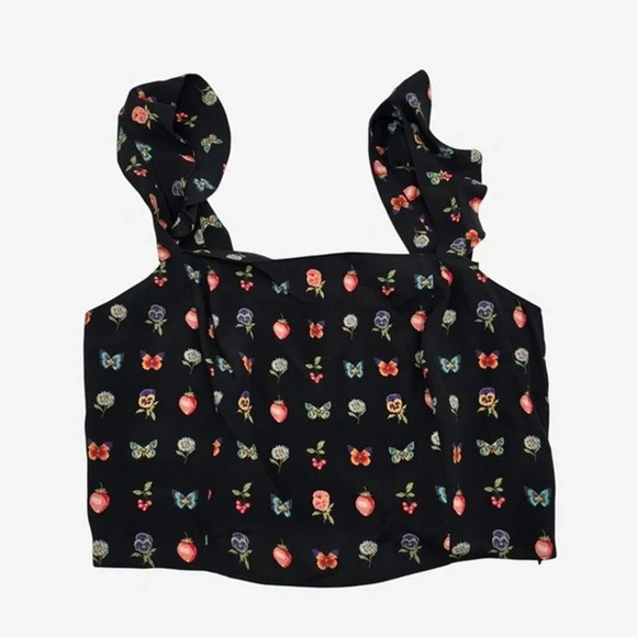 SOLD Paige Crop Top Womens Large - Picture 4 of 10